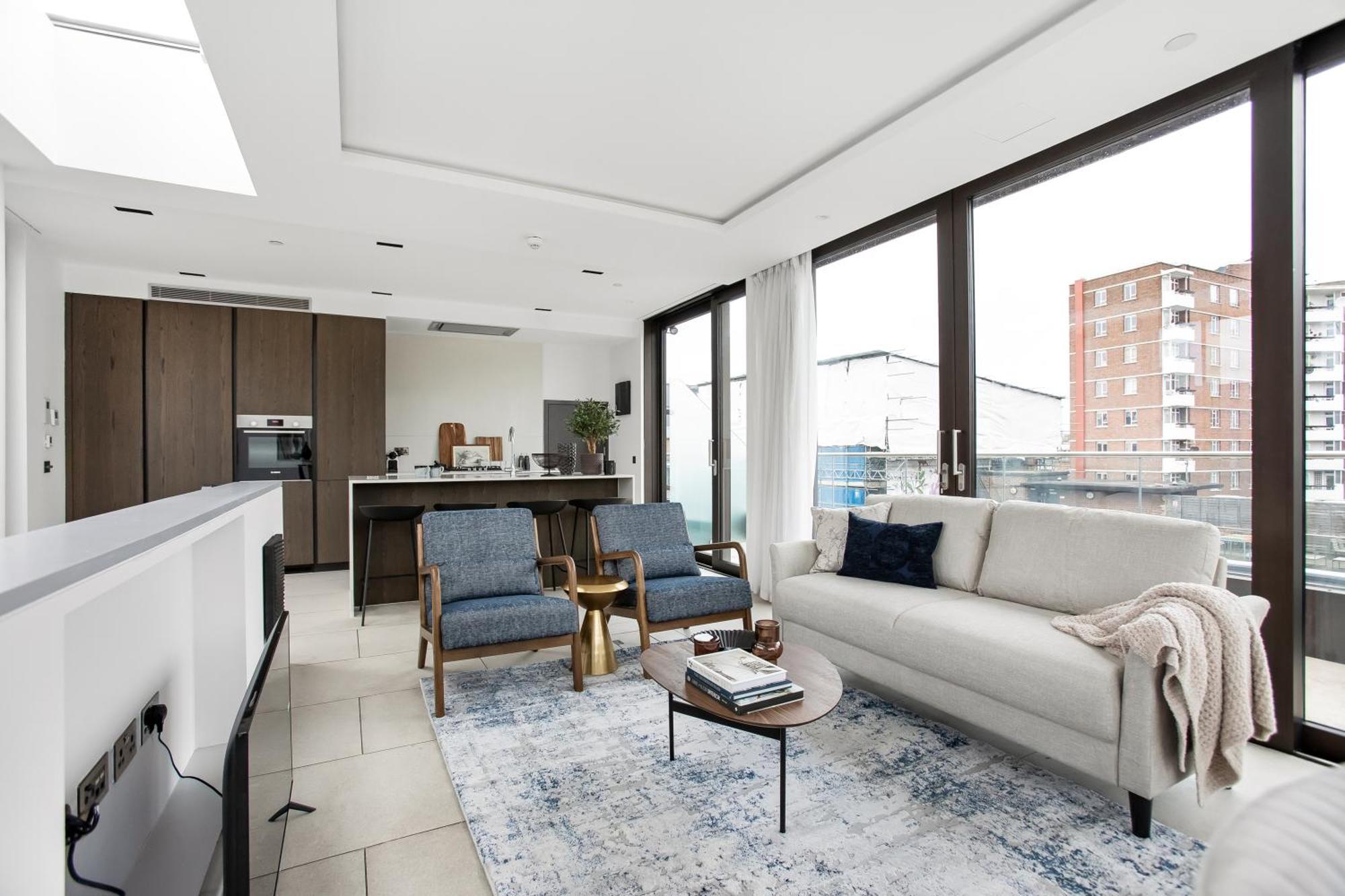 Apartment Stunning 3 Bedroom Penthouse Private Terrace Ac *